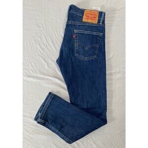 Levi's 513 Slim Straight Fit Stretch Denim Jeans. Medium Wash, Men's 30X28. GUC!
